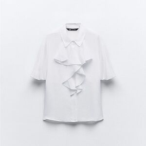 Zara linen shirt